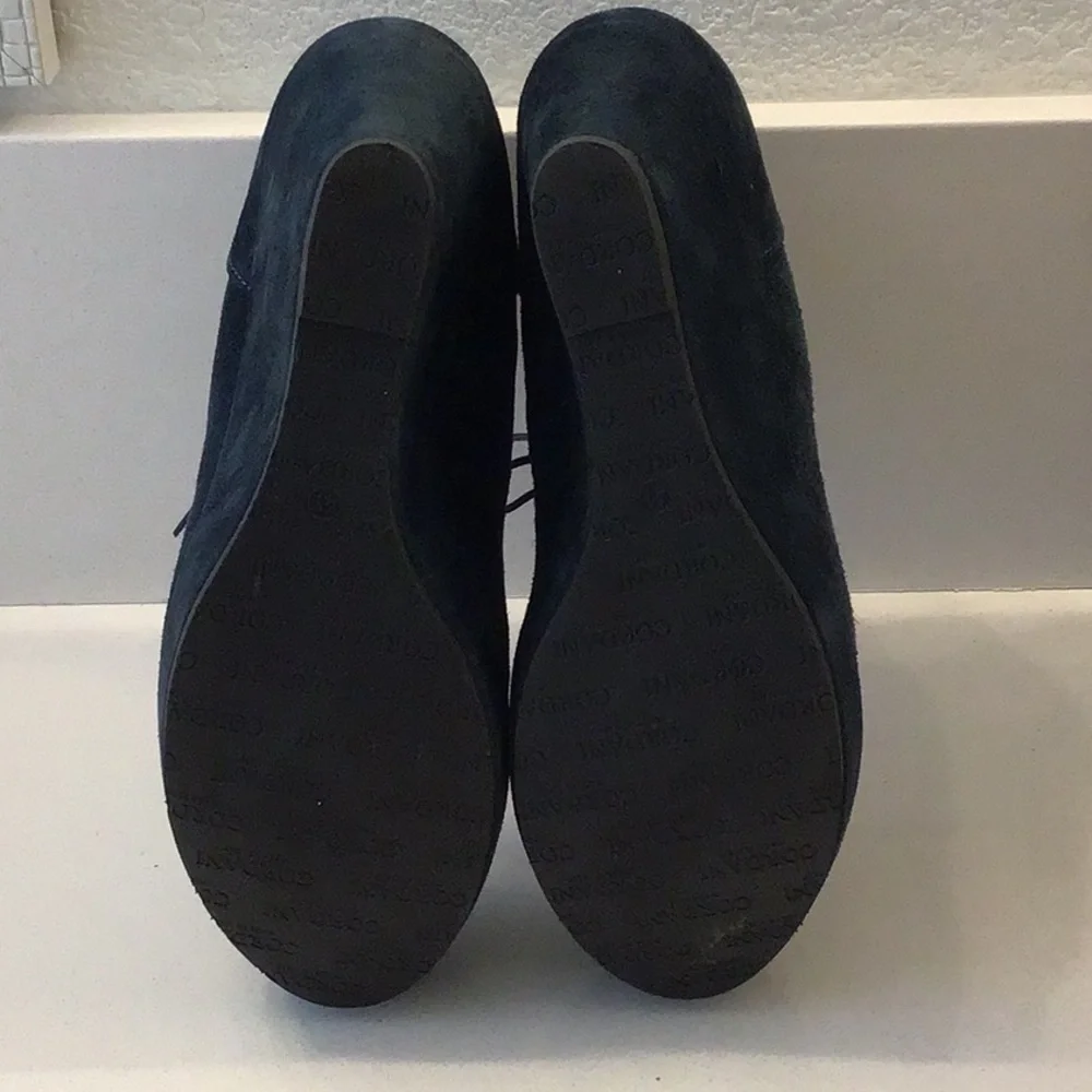 Cordani Suede Round Toe Wedge Heel Size 10/41 - Picture 10 of 12